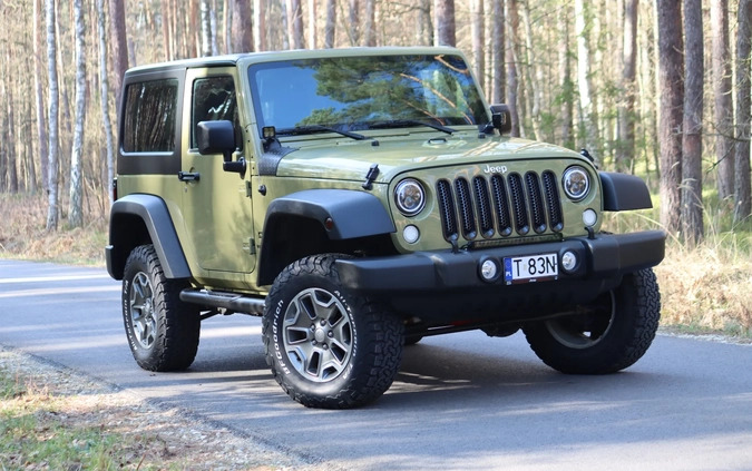 Jeep Wrangler cena 99000 przebieg: 161000, rok produkcji 2013 z Brzeg Dolny małe 497